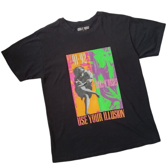 Guns N' Roses 1991-1993 Use Your Illusion Concert T shirt - Picture 1 of 4